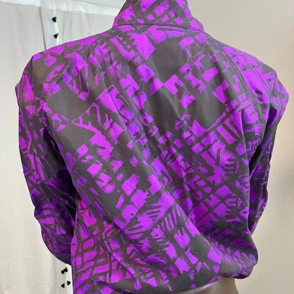 Illuminite sport for women vintage 90s windbreaker jacket full zip size small - Picture 8 of 16